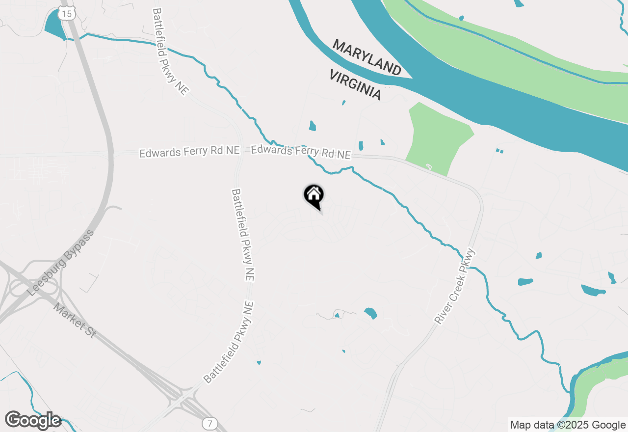 Map of 18348 Sugar Snap Circle, Leesburg, VA 20176