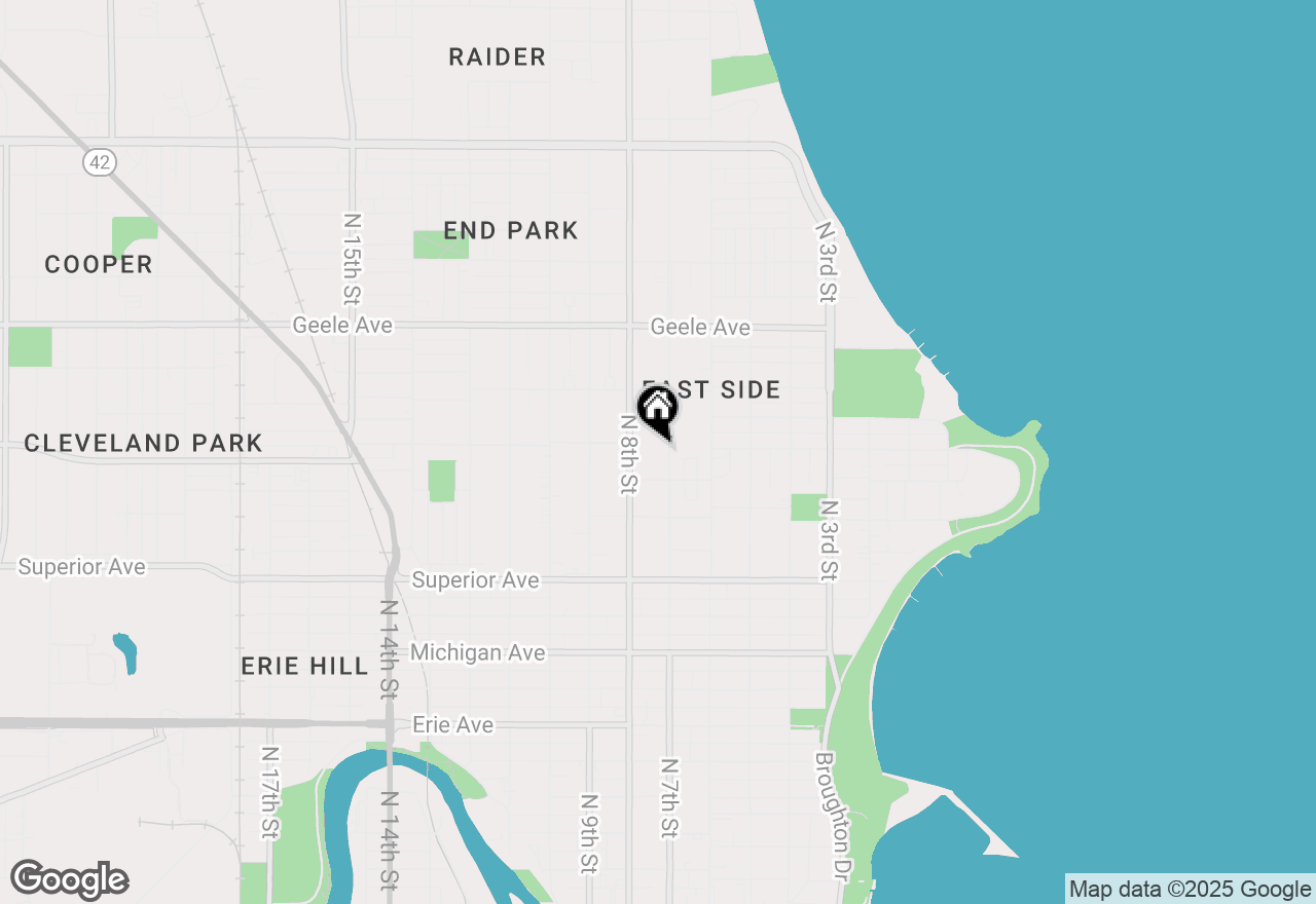 Map of 1830 N 7th St, Sheboygan, WI 53081