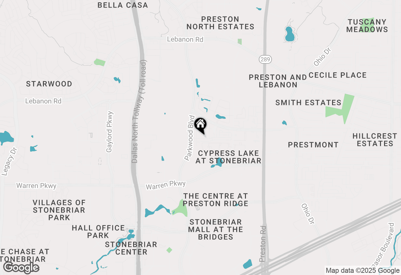 Map of 4104 Kearsage Drive, Frisco, TX 75034