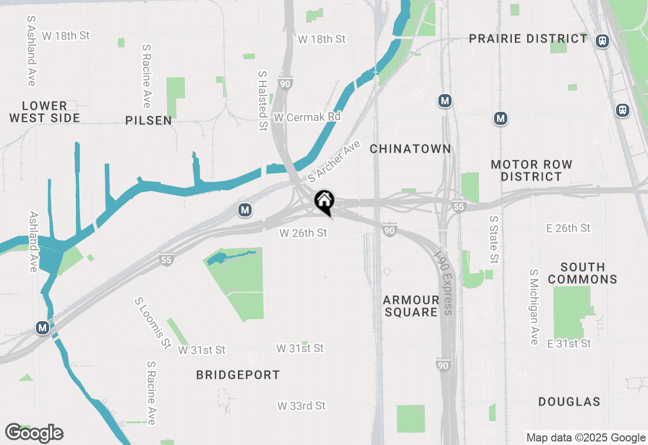 Map of 2543 S Wallace Street #8, Chicago, IL 60616