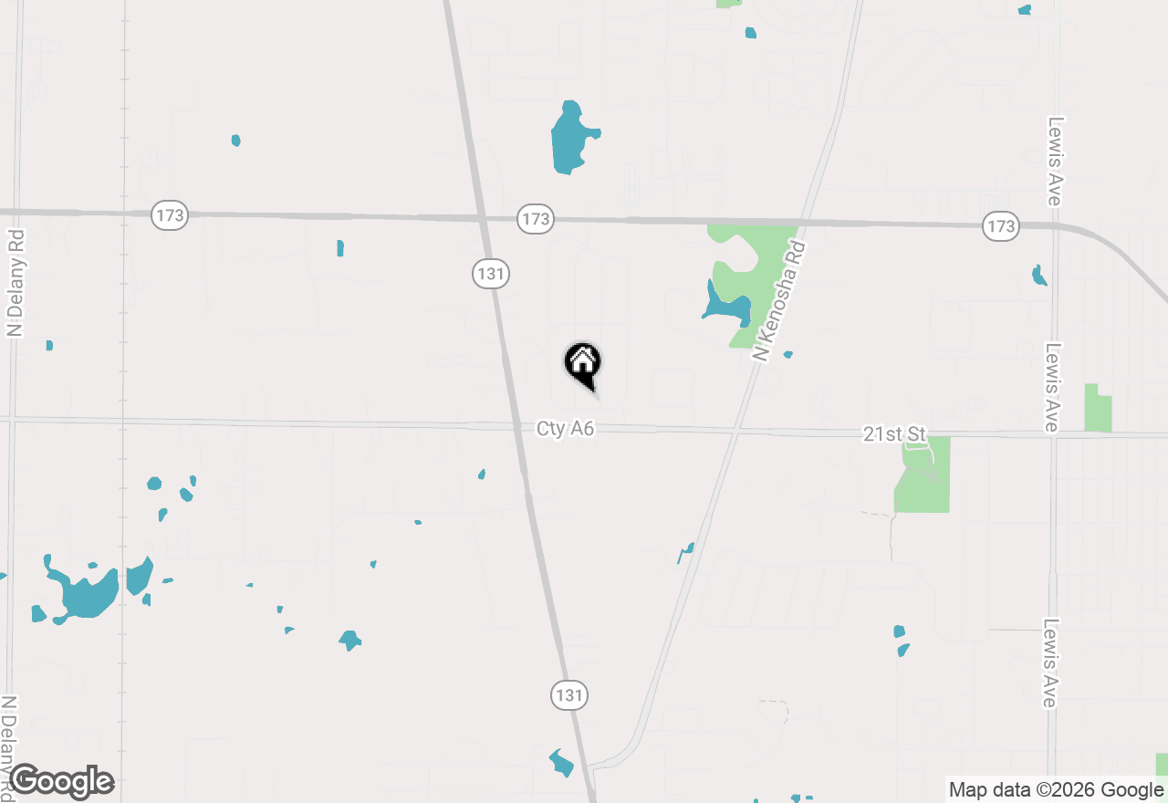 Map of 2020 Dawn Lane, Zion, IL 60099