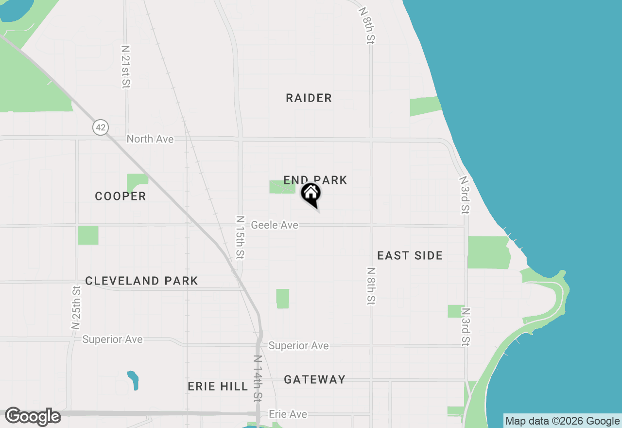 Map of 2226 N 11th St, Sheboygan, WI 53083