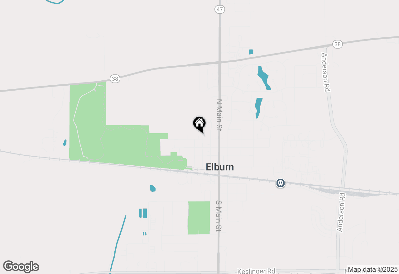 Map of 308 W Reader Street, Elburn, IL 60119