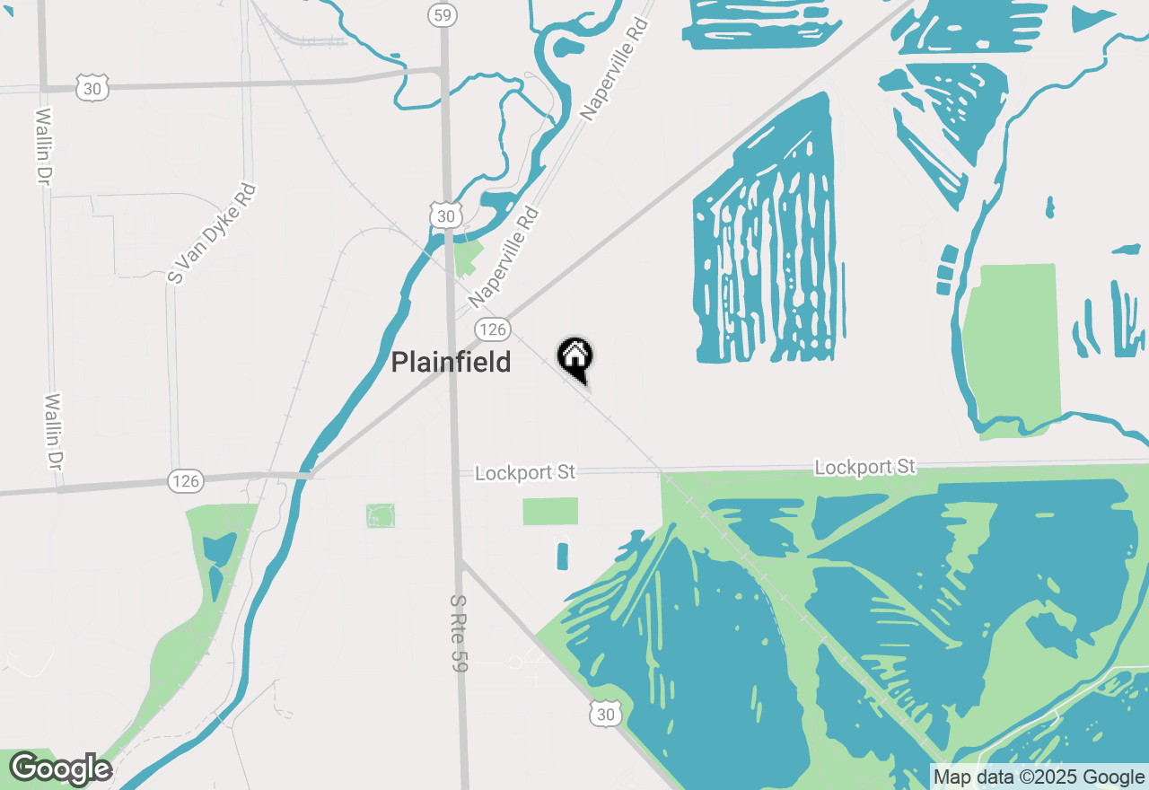 Map of 14918 S Eastern Avenue, Plainfield, IL 60544