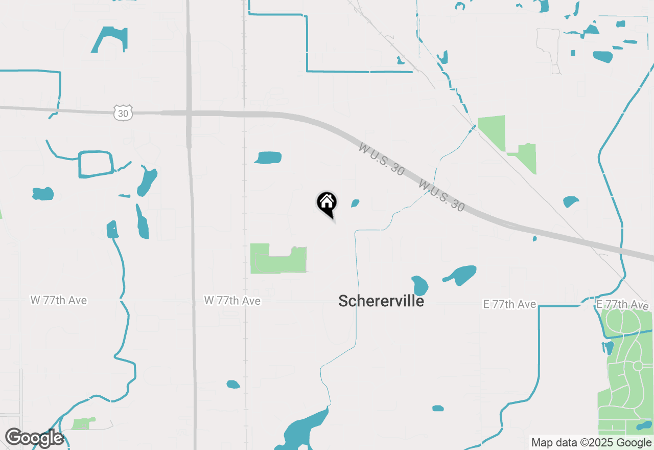 Map of 2120 Robinhood Boulevard, Schererville, IN 46375