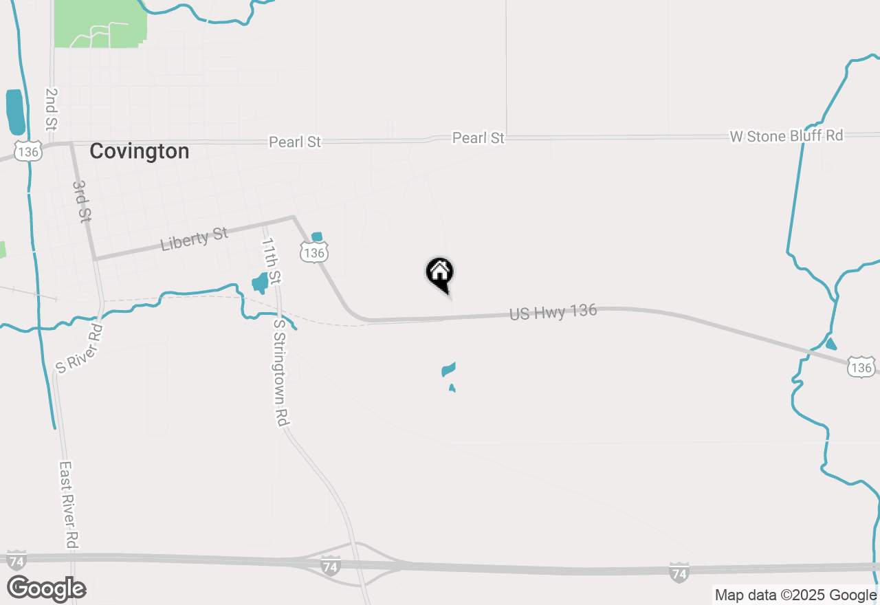 Map of 2384 W Us Highway 136, Covington, IN 47932