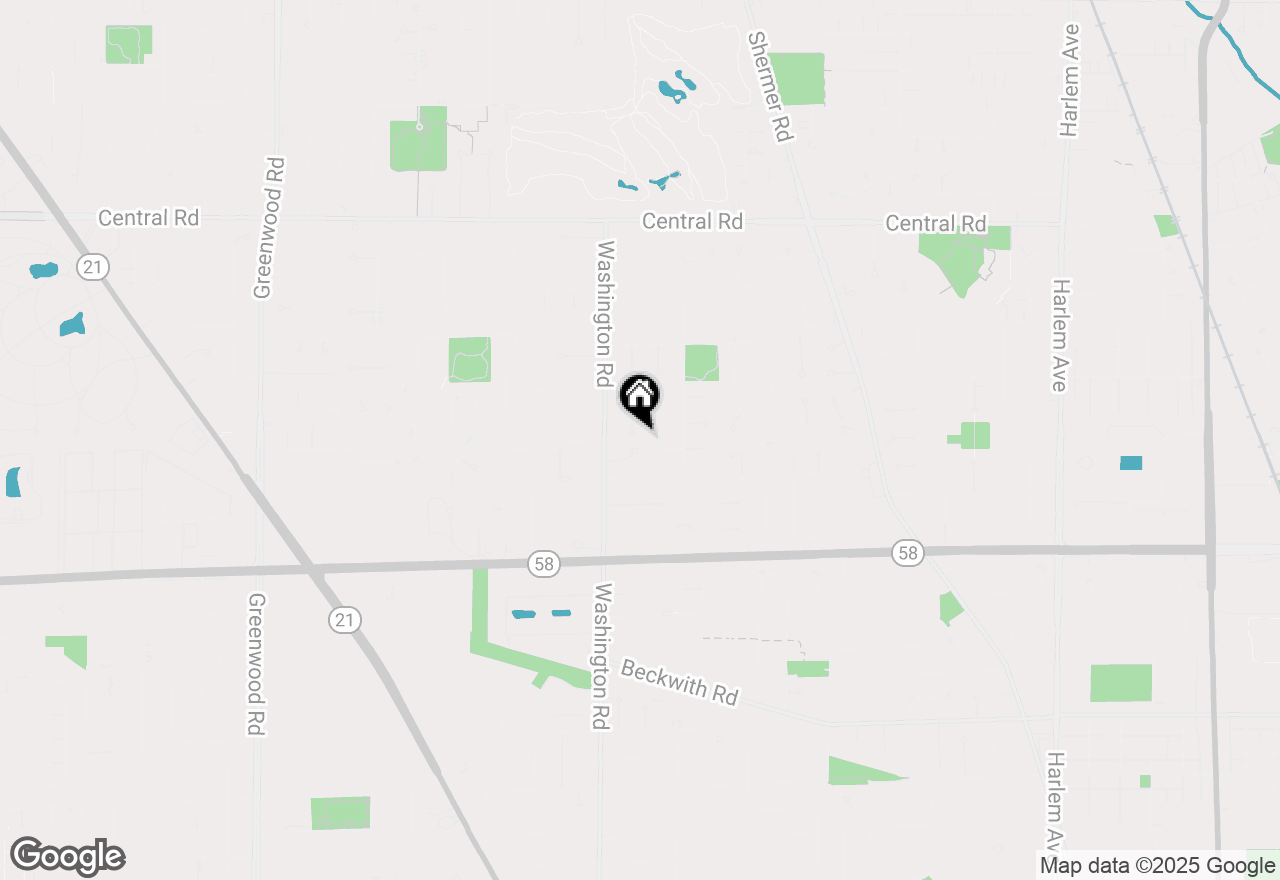 Map of 203 Valerie Court, Glenview, IL 60025