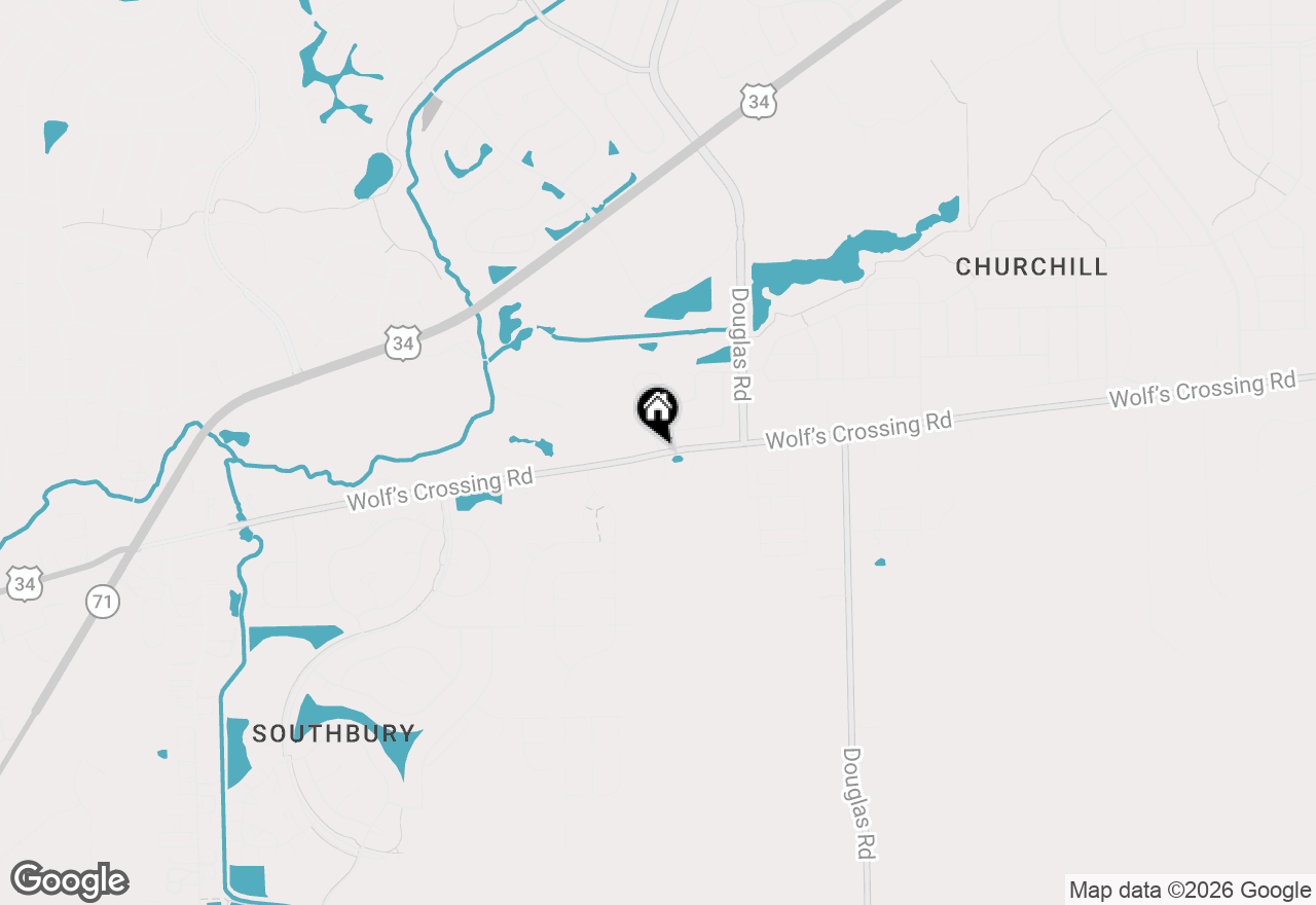 Map of 403 Bluegrass Parkway, Oswego, IL 60543