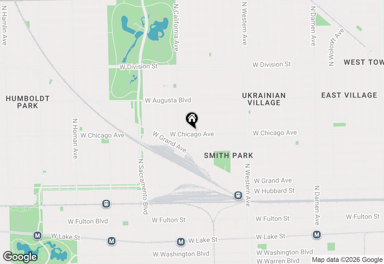 Map of 2710 W Chicago Avenue #4, Chicago, IL 60622