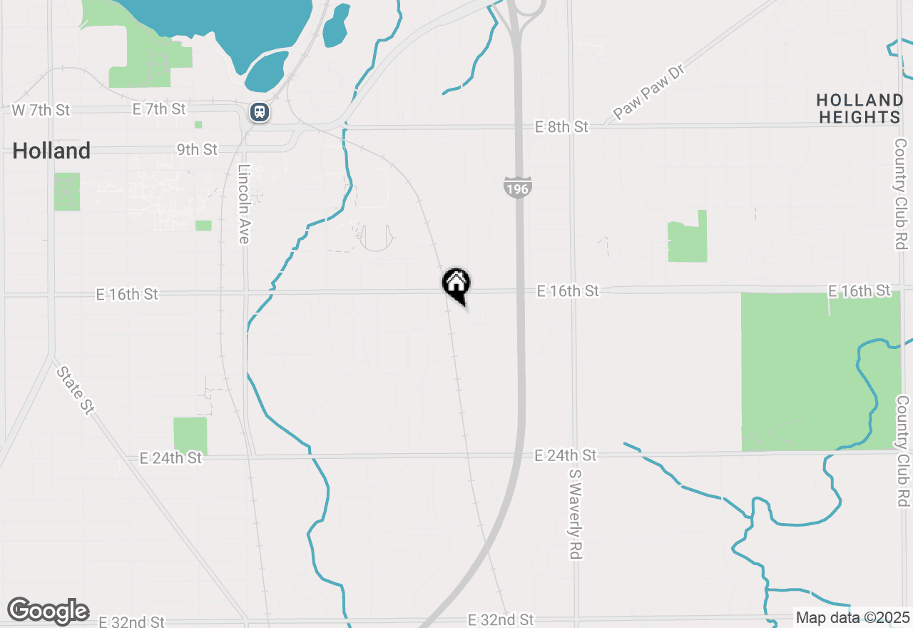 Map of 510 E 16th Street #300, Holland, MI 49423