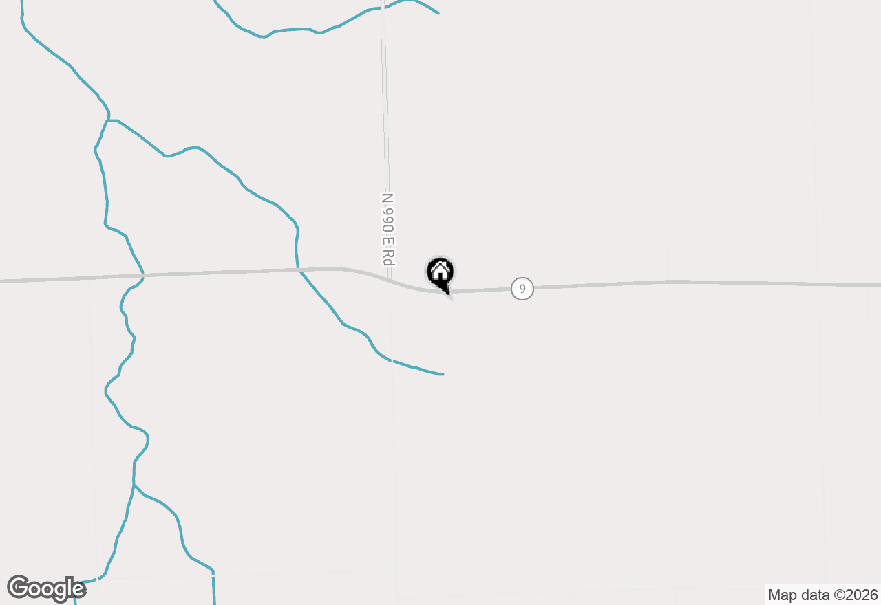 Map of 10078 State Route 9, Hoopeston, IL 60942