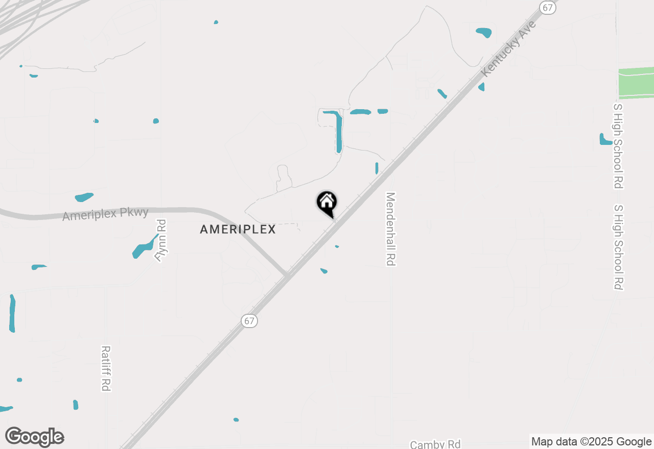 Map of 7601 Milhouse Road, Indianapolis, IN 46241