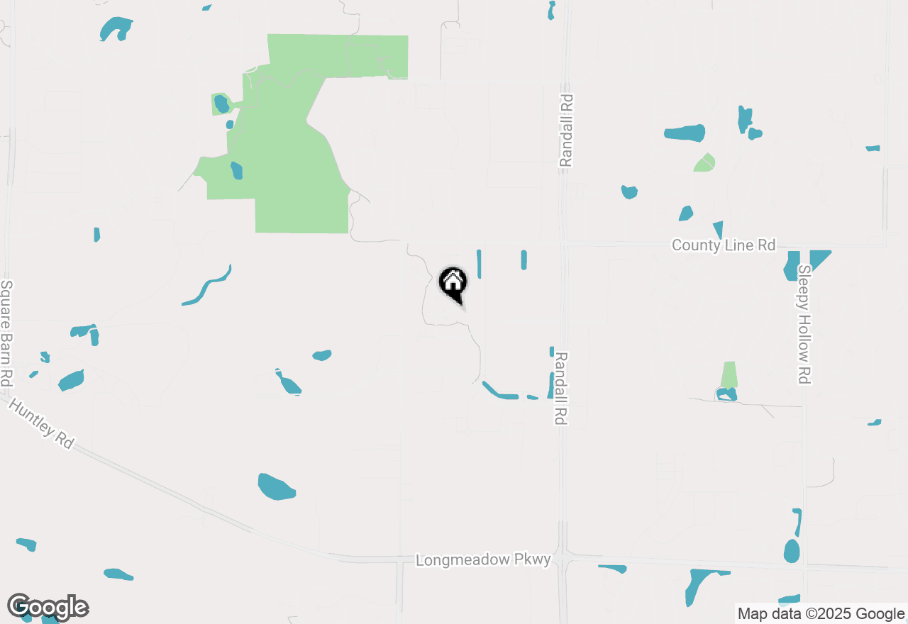 Map of 2623 Amber Court #2623, Algonquin, IL 60102