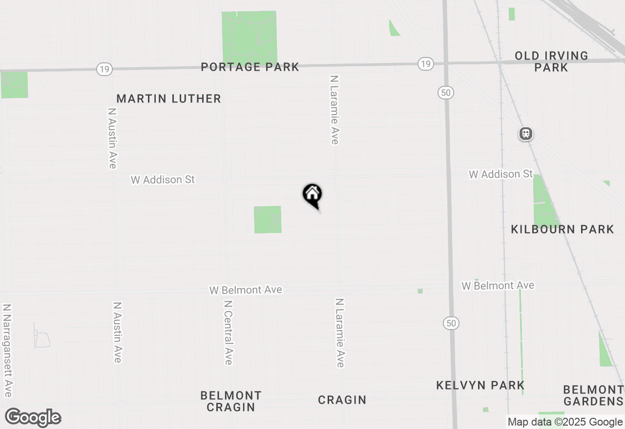 Map of 5254 W Newport Avenue, Chicago, IL 60641