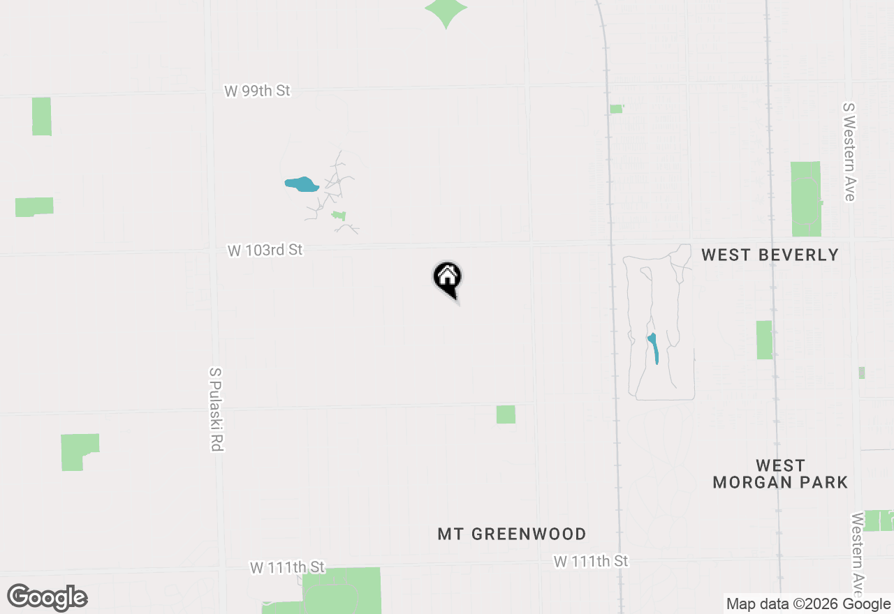 Map of 10432 S Homan Avenue, Chicago, IL 60655