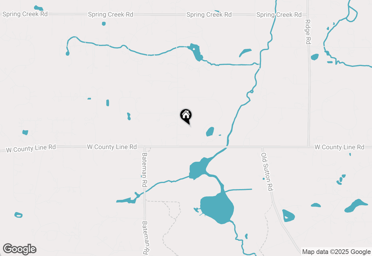Map of 89 Meadow Hill Road, Barrington Hills, IL 60010