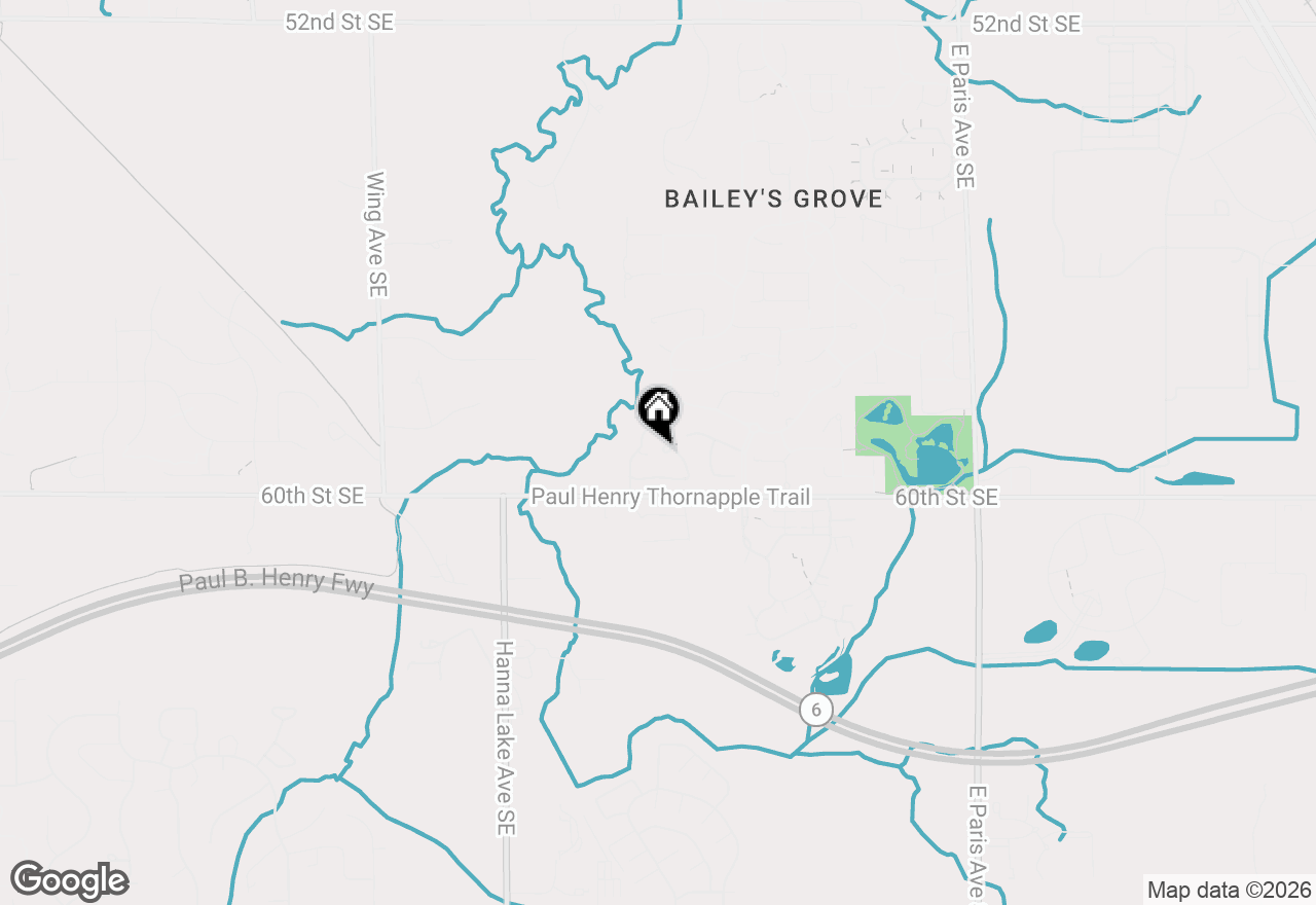 Map of 5890 E Lyn Haven Drive Se #55, Kentwood, MI 49512