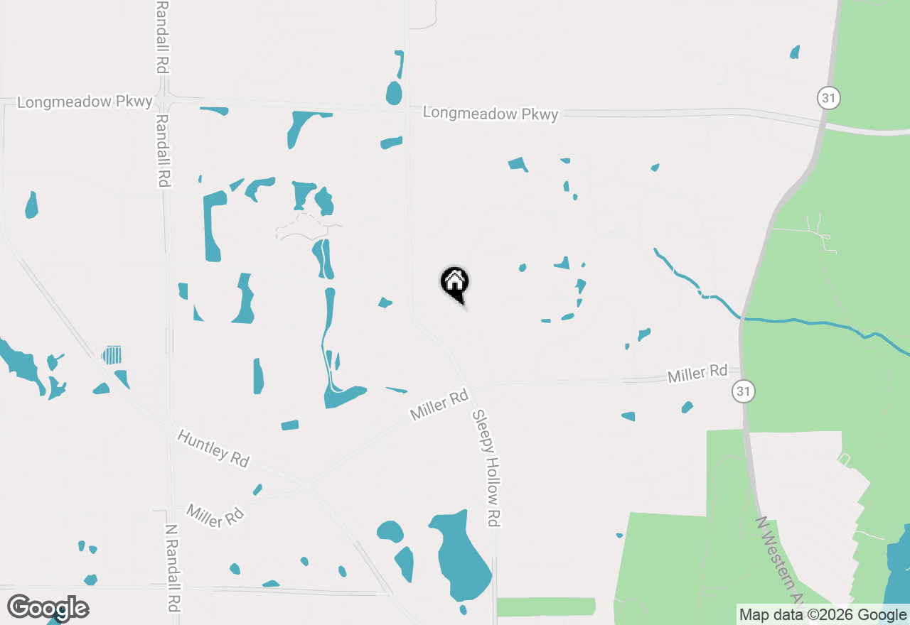 Map of 3609 Roanoke Avenue, Carpentersville, IL 60110