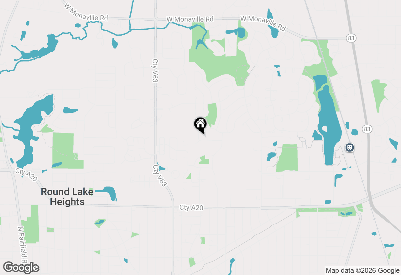 Map of 148 W Lindsay Drive, Round Lake Beach, IL 60073