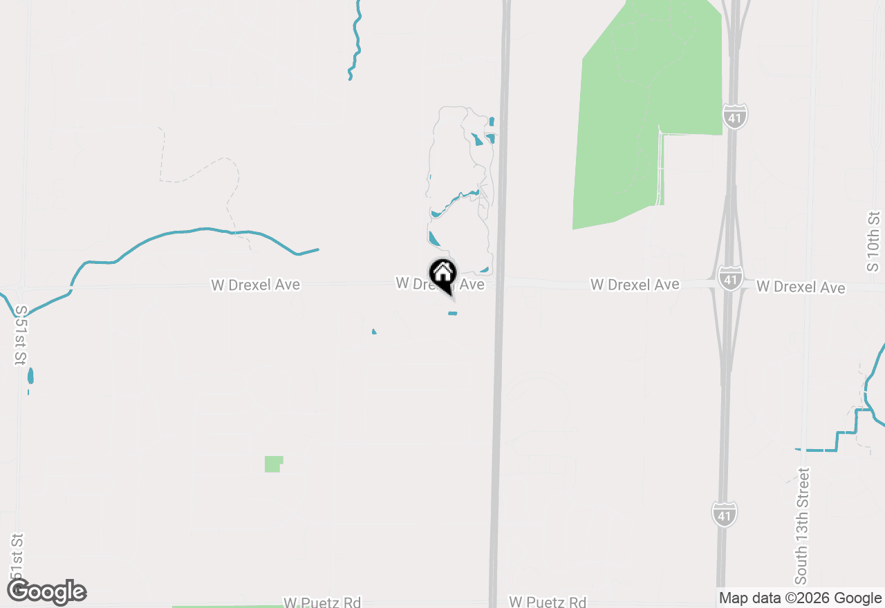 Map of 2933 W Drexel Ave #509, Franklin, WI 53132