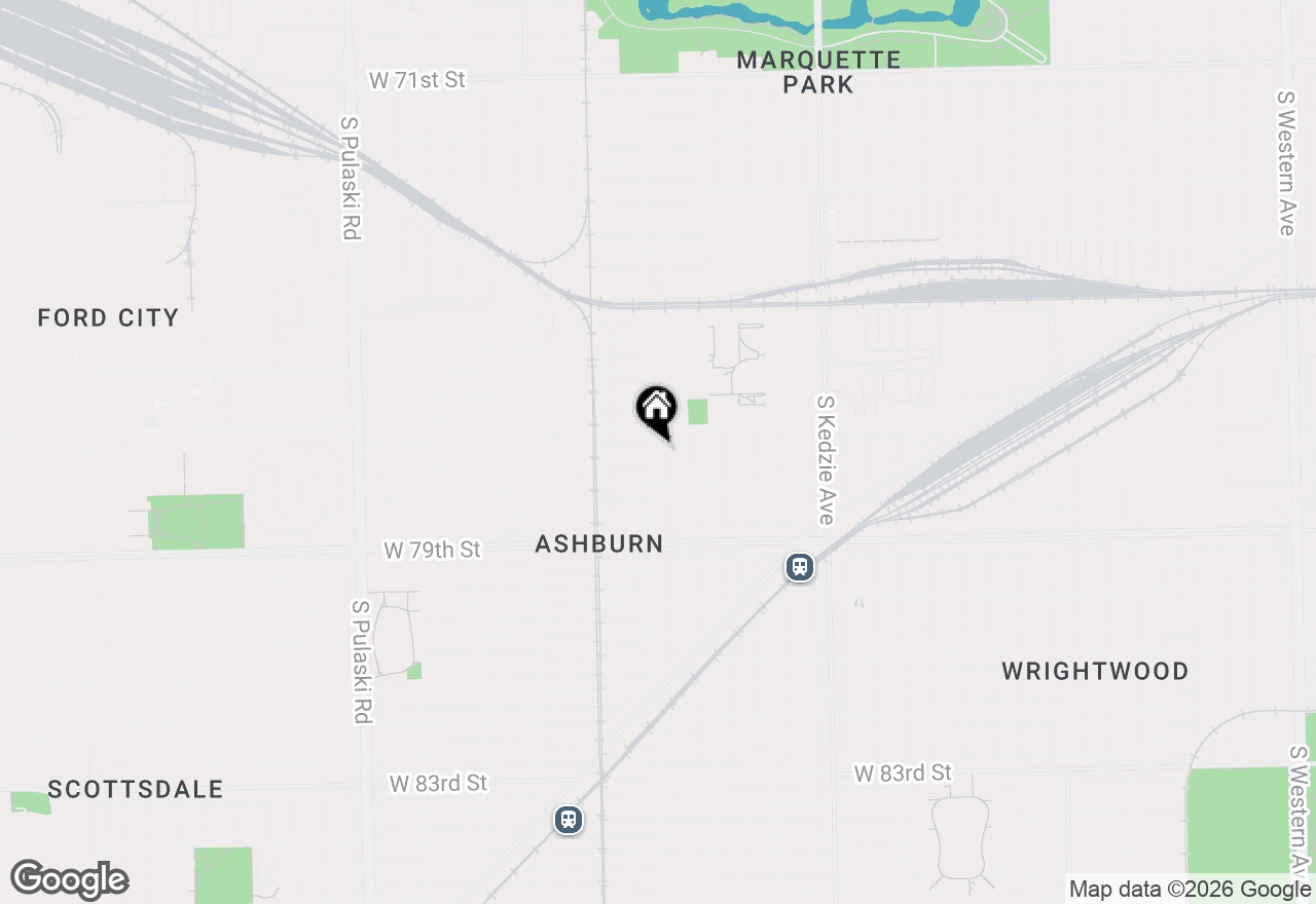 Map of 7725 S St Louis Avenue, Chicago, IL 60652