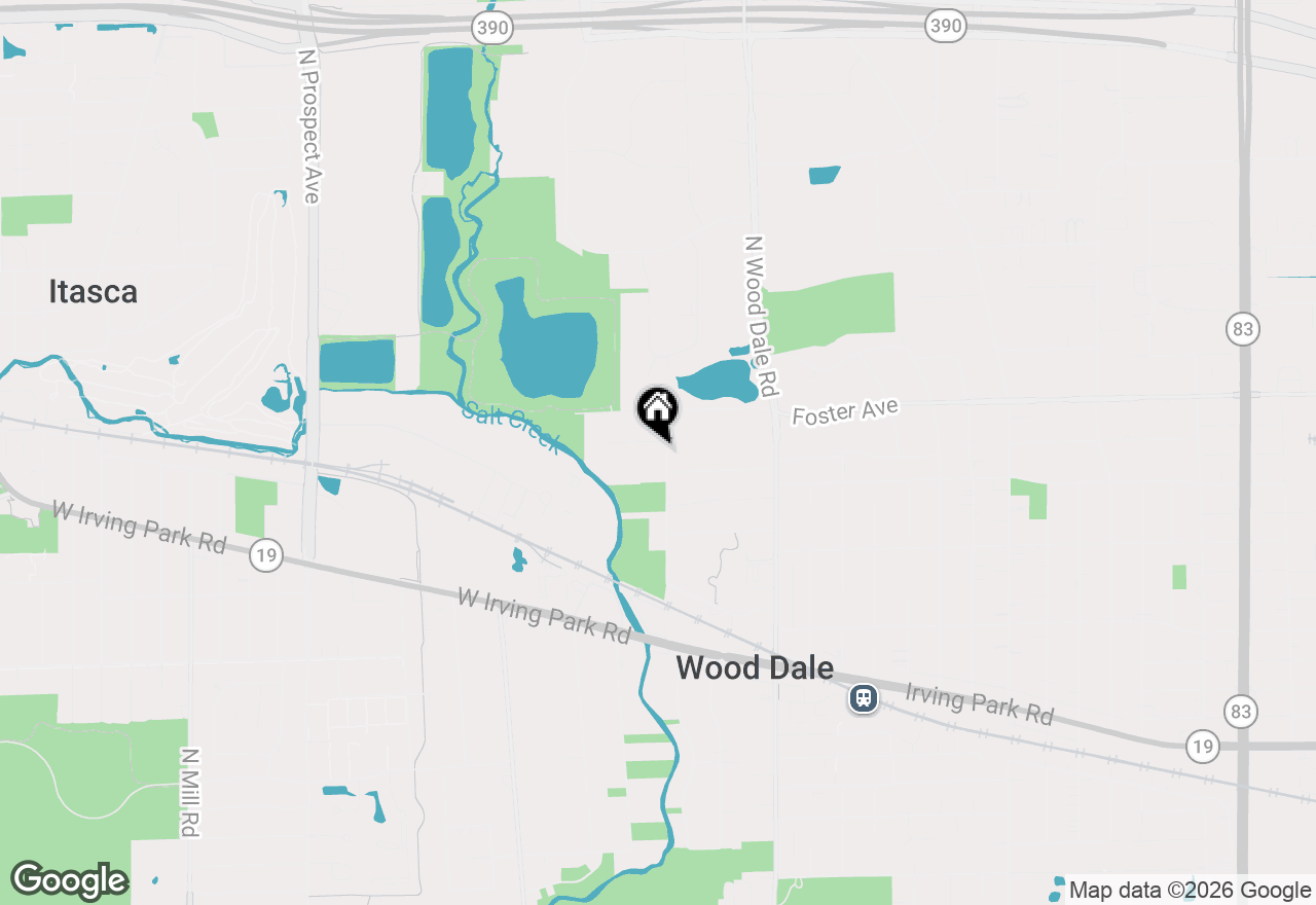Map of 490 Grove Avenue, Wood Dale, IL 60191