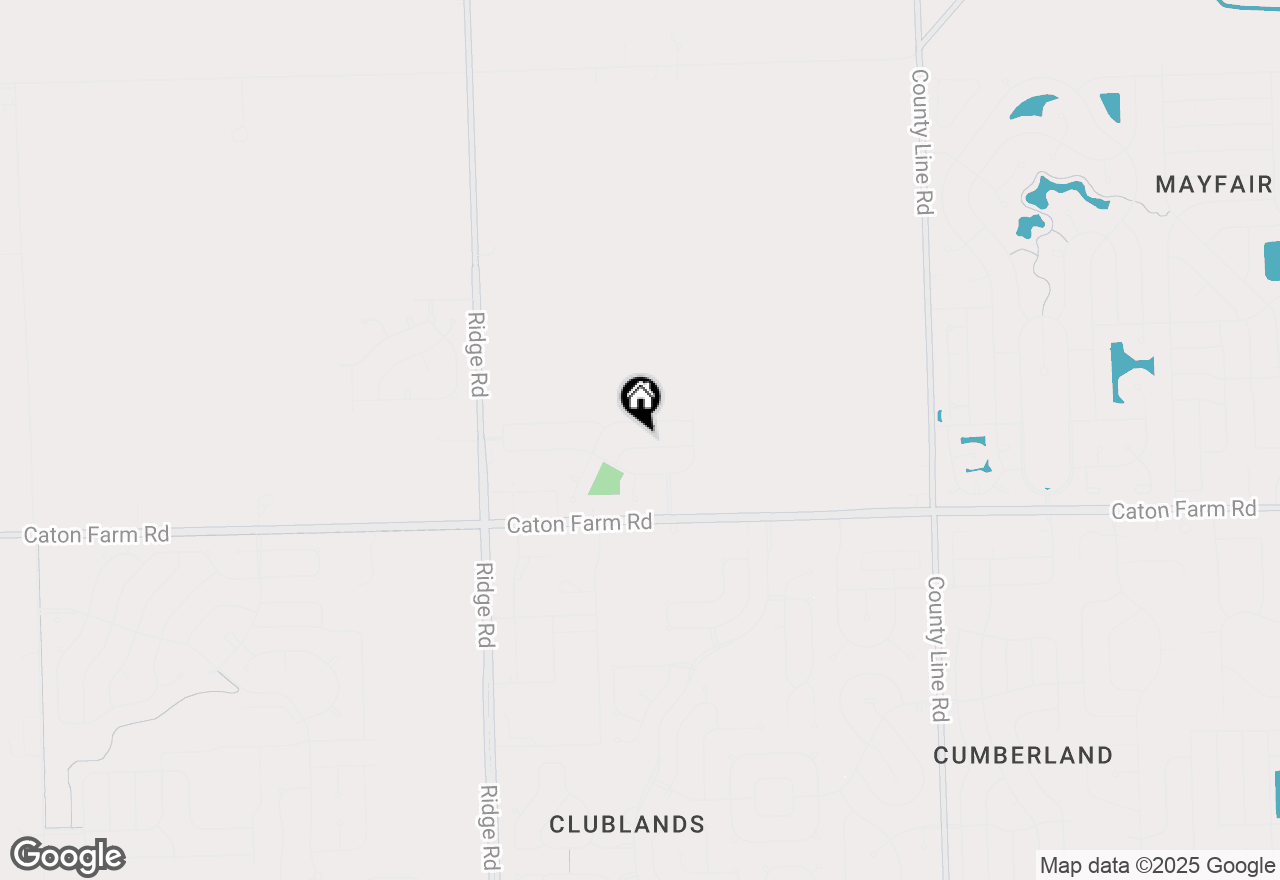 Map of 7603 Locust Lane, Plainfield, IL 60586