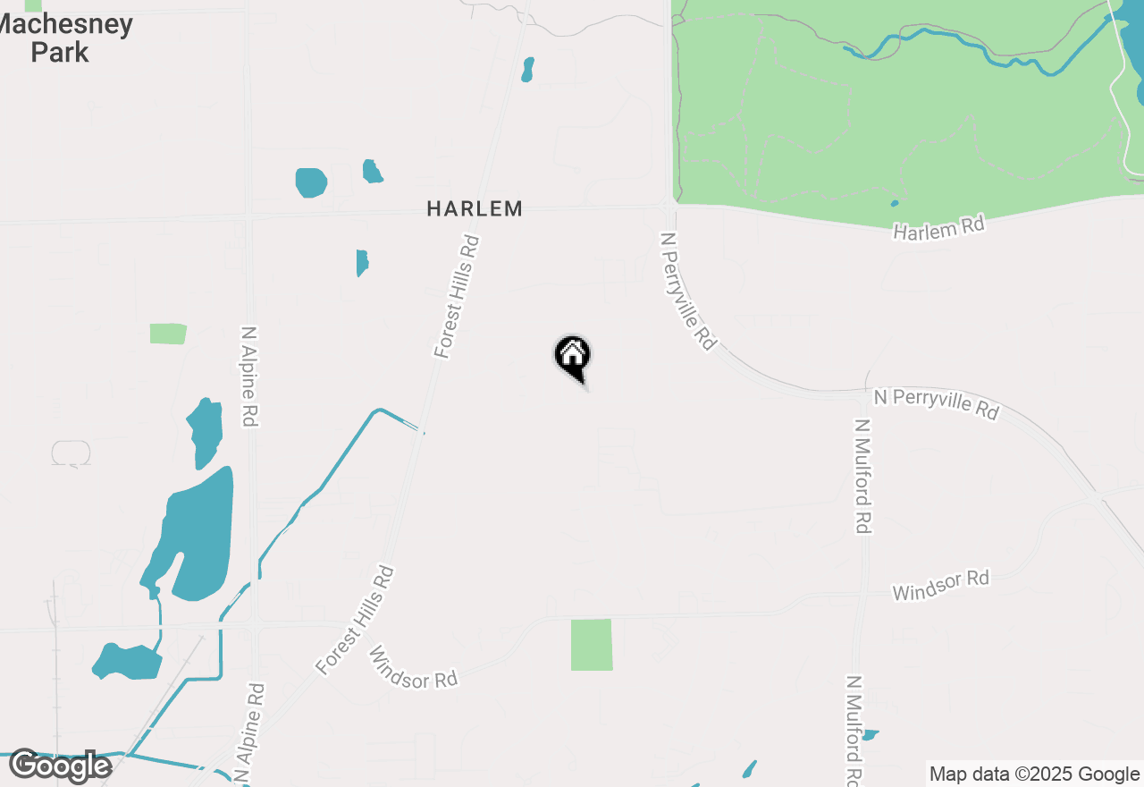 Map of 5038 Boulder Avenue, Loves Park, IL 61111