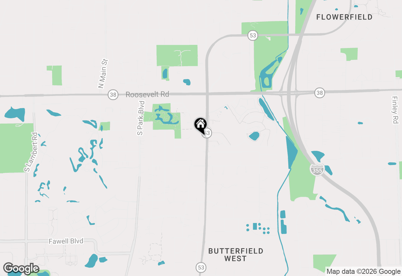 Map of 139 Harding Court, Glen Ellyn, IL 60137