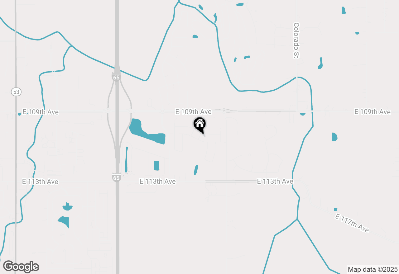 Map of 10983 Texas Court, Crown Point, IN 46307