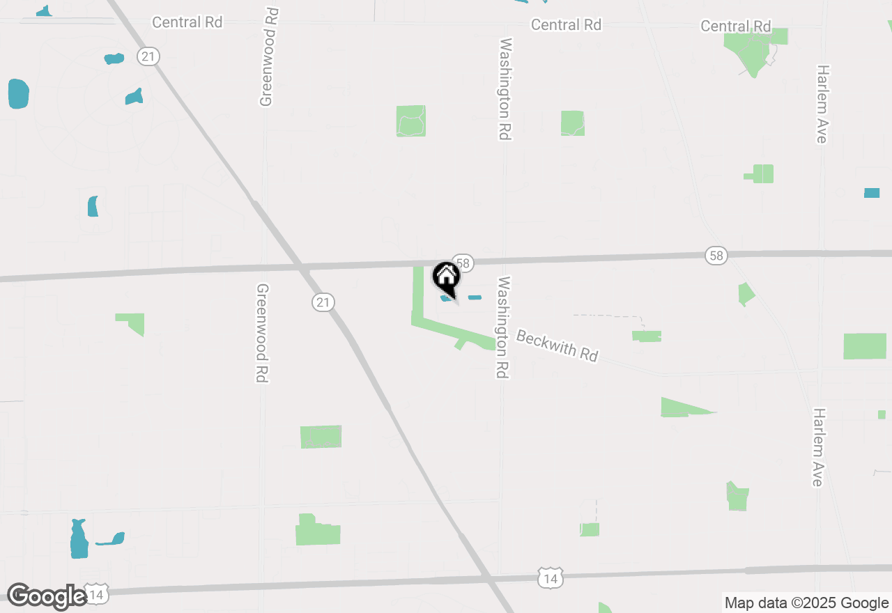 Map of 8100 W Foster Lane #504, Niles, IL 60714