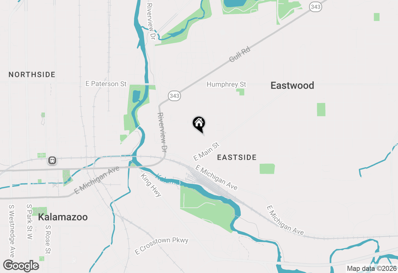 Map of 620 Charlotte Avenue, Kalamazoo, MI 49048