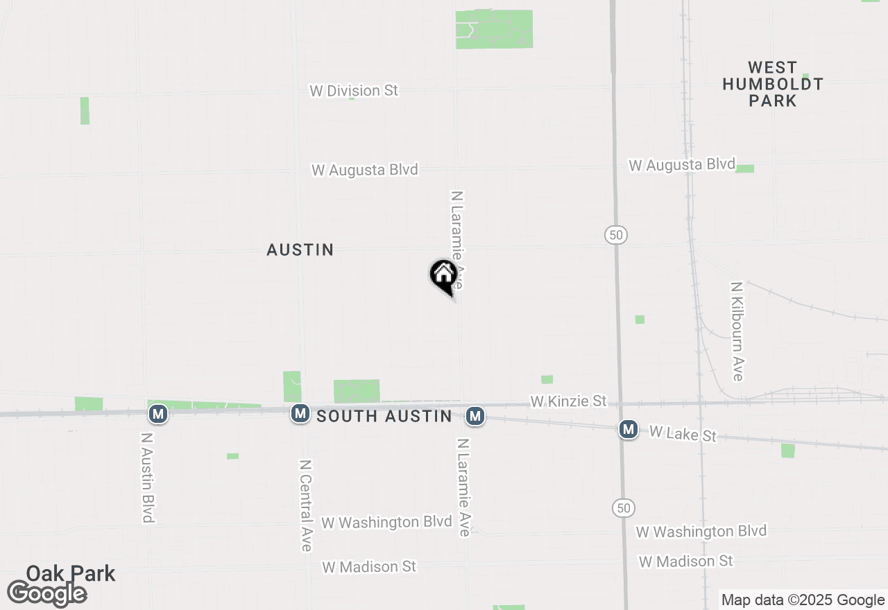 Map of 639 N Latrobe Avenue, Chicago, IL 60644