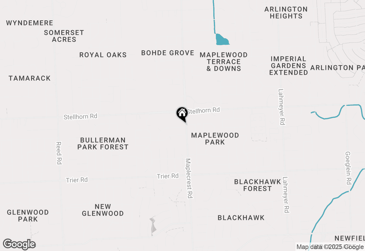 Map of 6219 Birchdale Drive, Fort Wayne, IN 46815