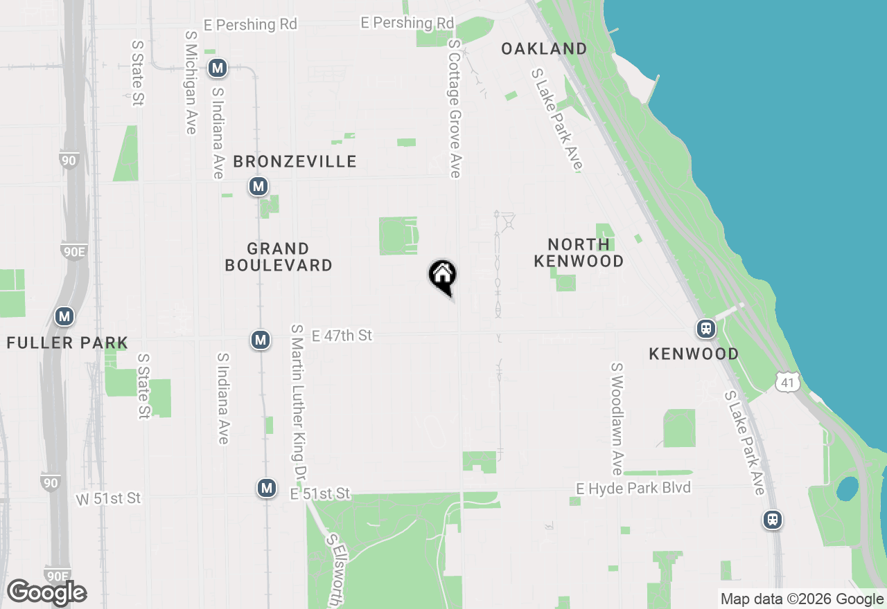 Map of 4615 S Evans Street, Chicago, IL 60653