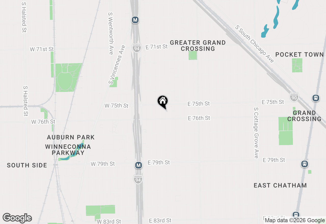 Map of 7533 S Michigan Avenue, Chicago, IL 60619