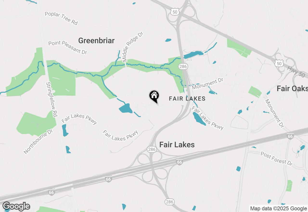 Map of 12815 Fair Briar Lane #12815, Fairfax, VA 22033