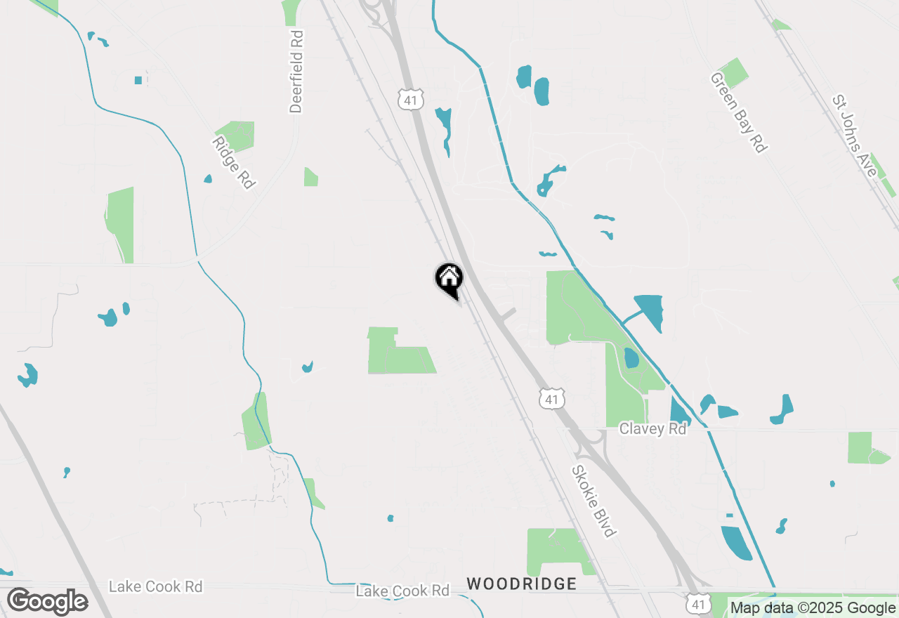 Map of 702 Barberry Road, Highland Park, IL 60035