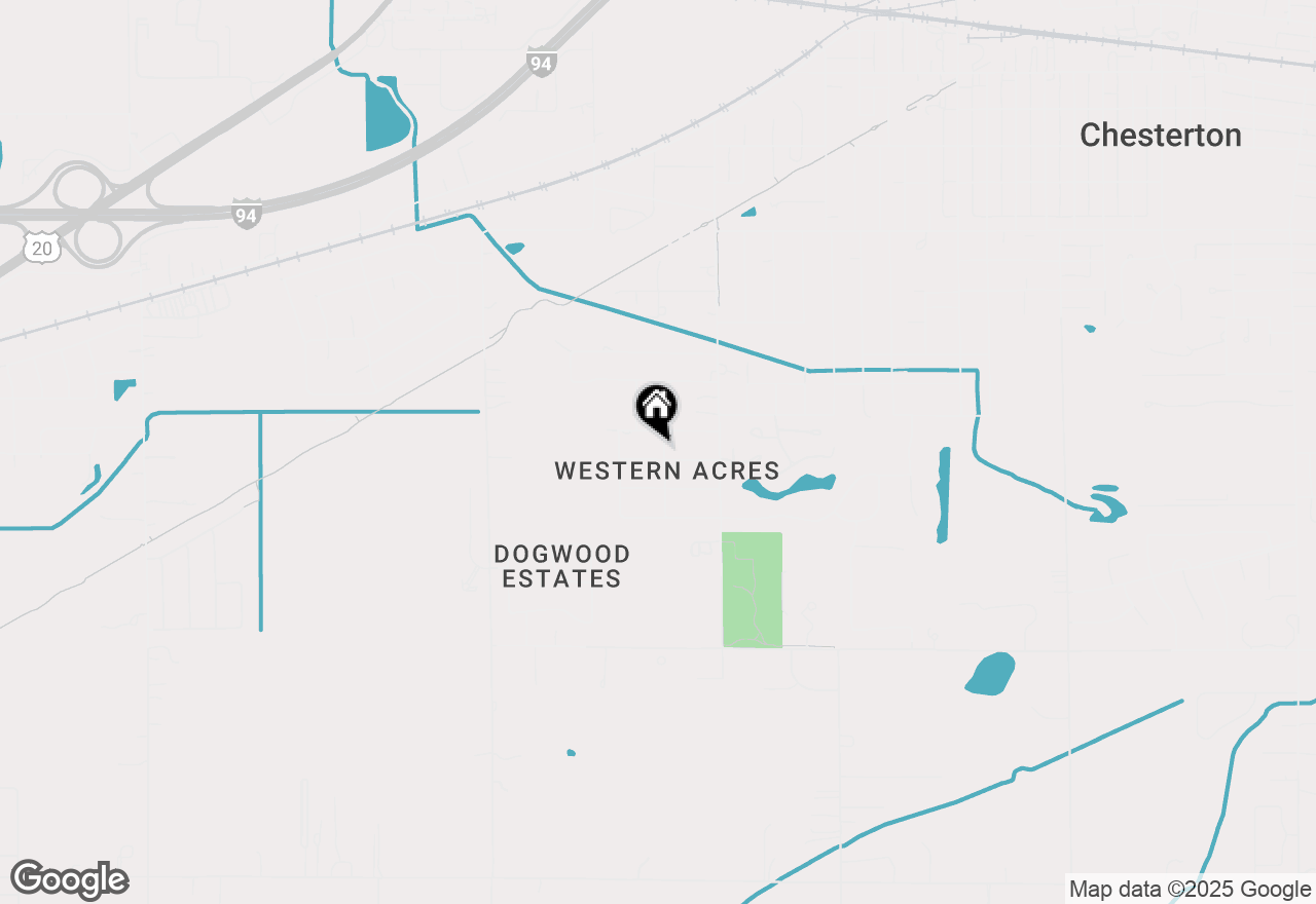 Map of 2402 Idaho Street, Chesterton, IN 46304