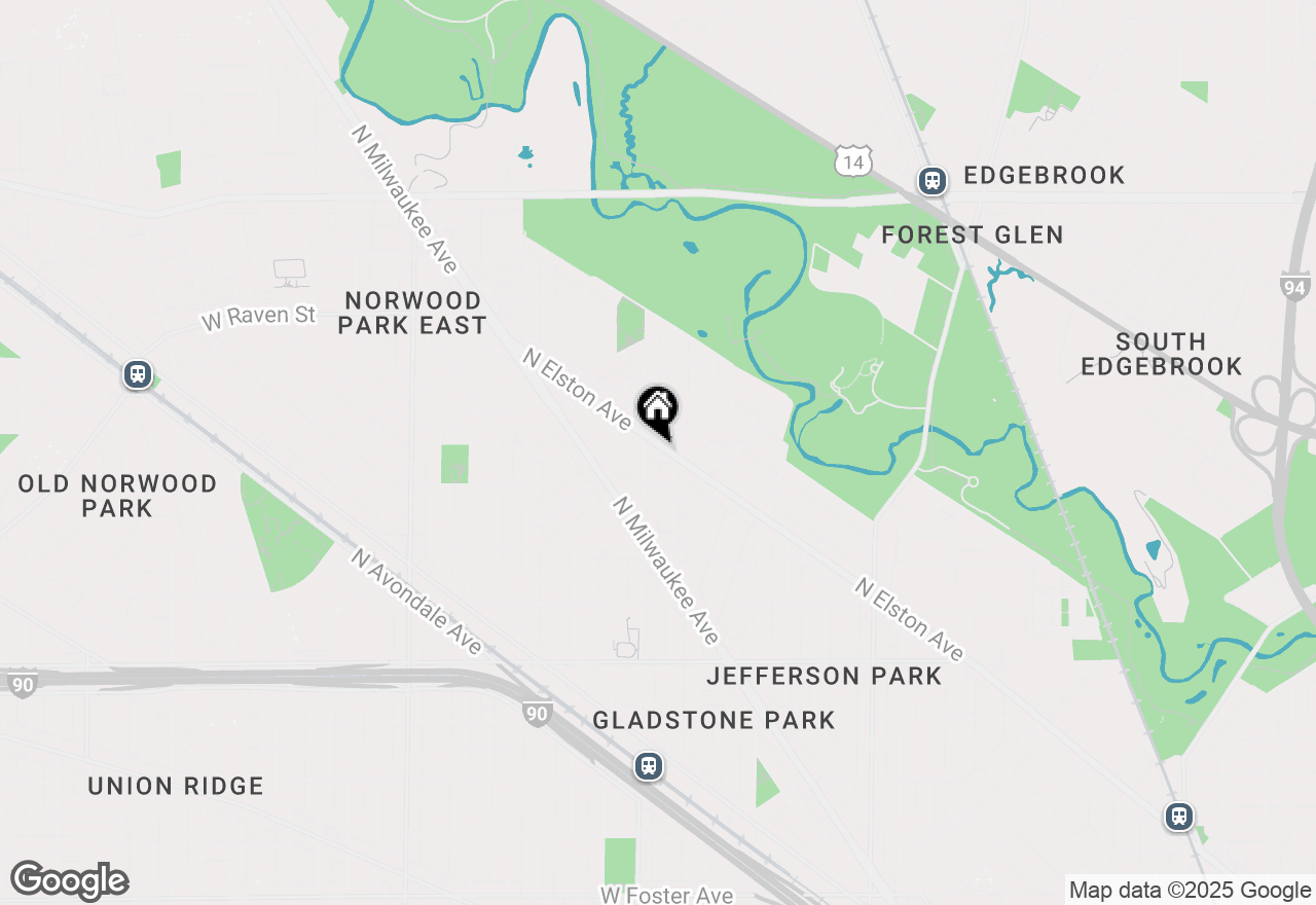 Map of 5956 N Elston Avenue, Chicago, IL 60646