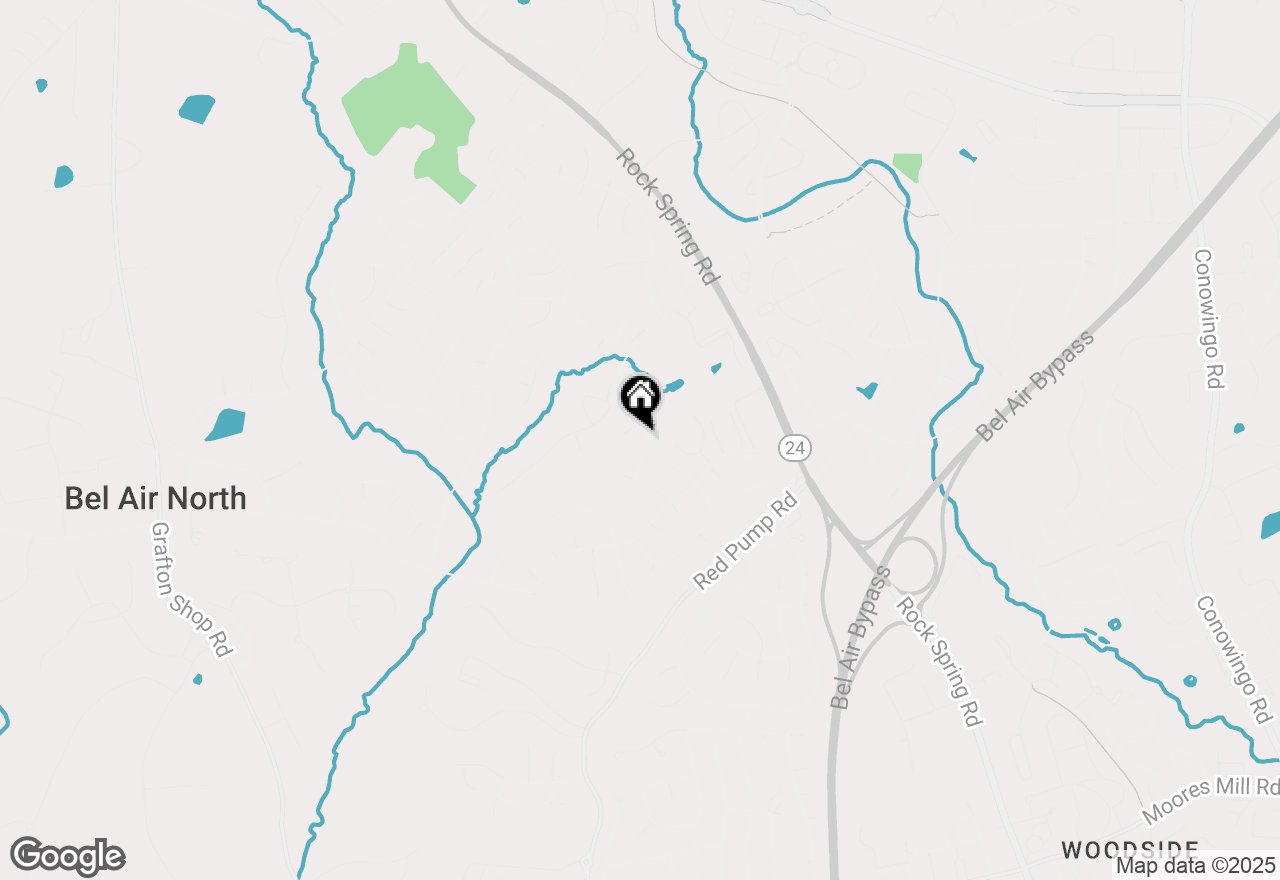 Map of 1704 Ross Road, Forest Hill, MD 21050