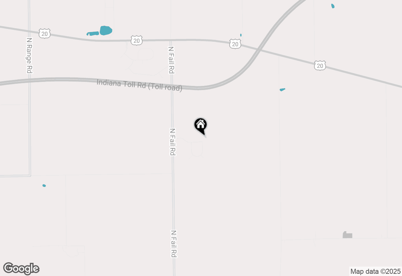 Map of 1211 E Blueridge Drive, La Porte, IN 46350