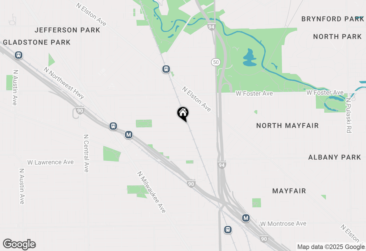 Map of 5004 W Argyle Street, Chicago, IL 60630