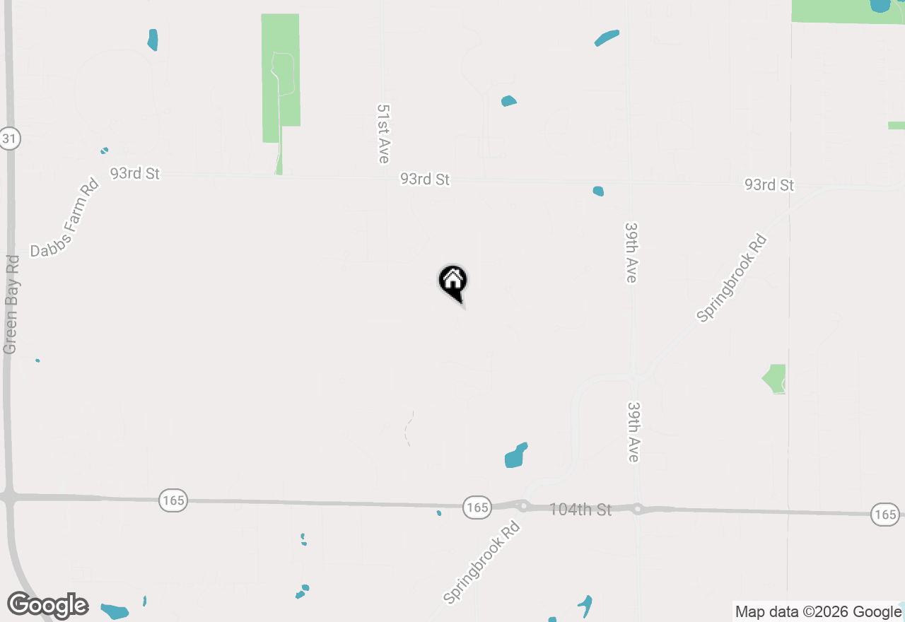 Map of 4796 97th St, Pleasant Prairie, WI 53158