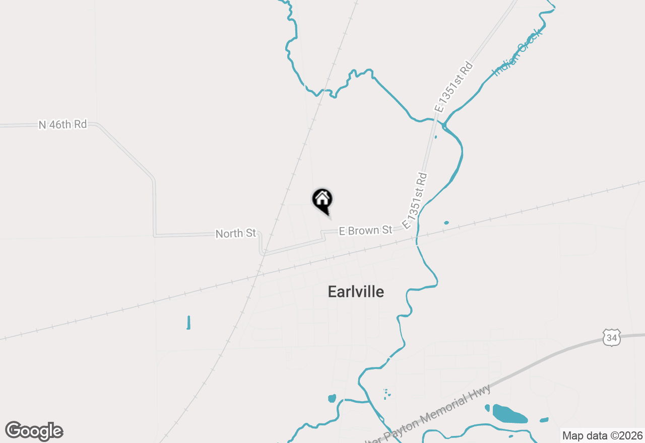 Map of 323 N Main Street, Earlville, IL 60518