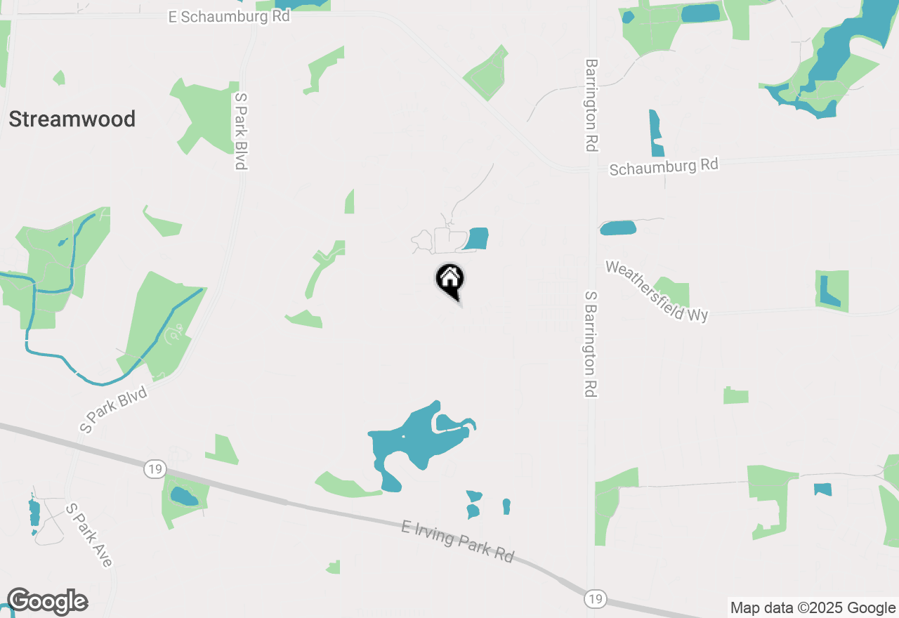 Map of 320 Wisteria Drive, Streamwood, IL 60107