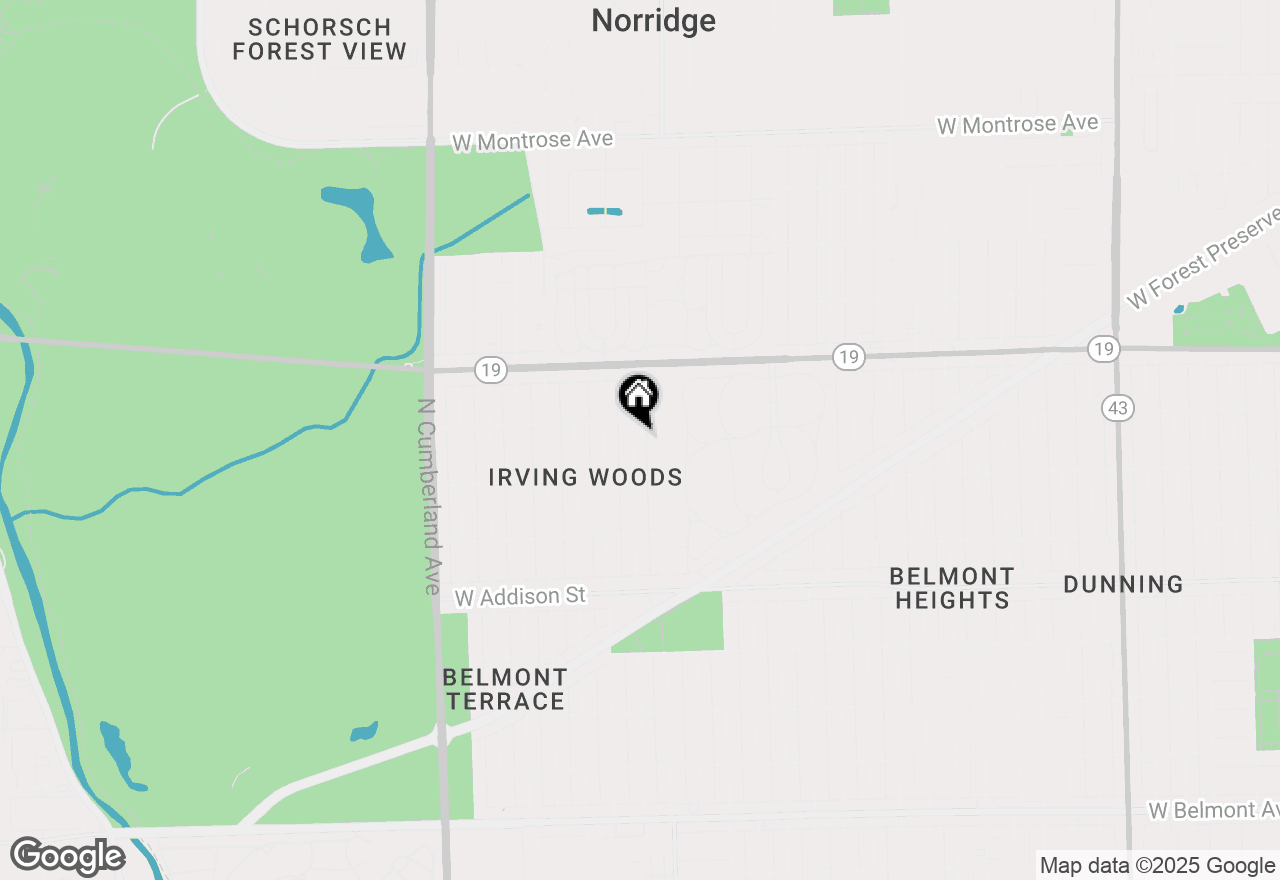 Map of 3841 N Page Avenue, Chicago, IL 60634