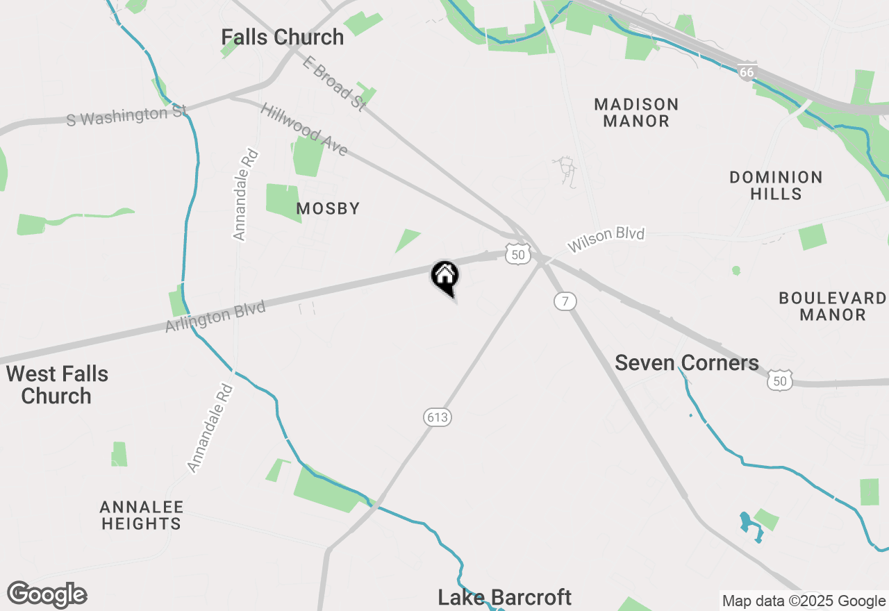 Map of 6425 Spring Terrace, Falls Church, VA 22042