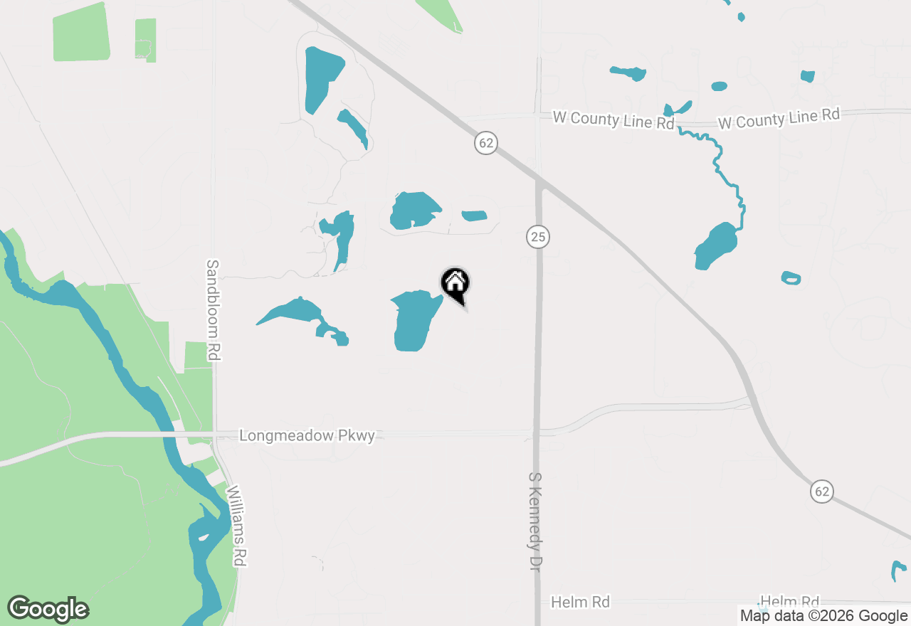 Map of 1950 Cobblestone Drive, Carpentersville, IL 60110