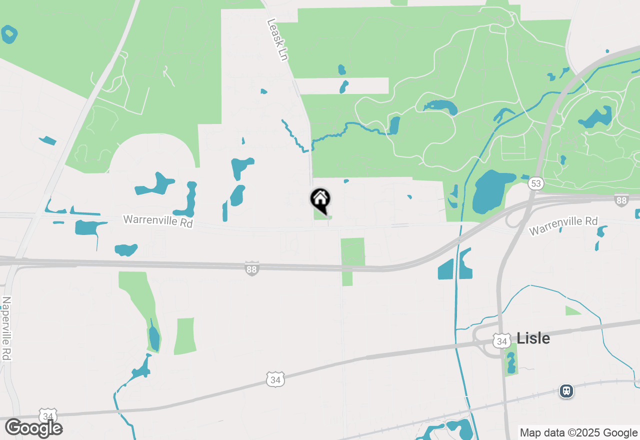 Map of 4275 Fiona Lane, Lisle, IL 60532